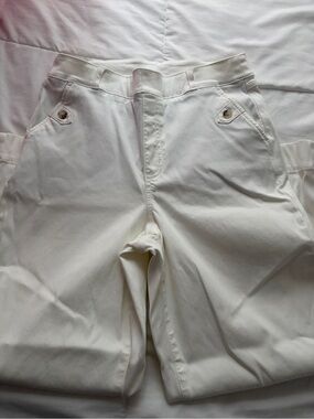 SPANX white jeans